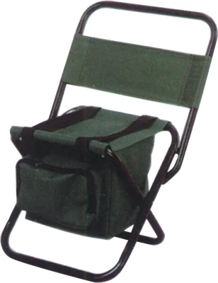 Silla plegable, bolsa de hielo portátil multifuncional, taburete de pesca de tela Oxford sólida